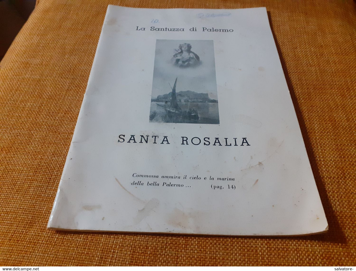 SANTA ROSALIA - LA SANTUZZA DI PALERMO - 14 PAGINE 1975 - Religion