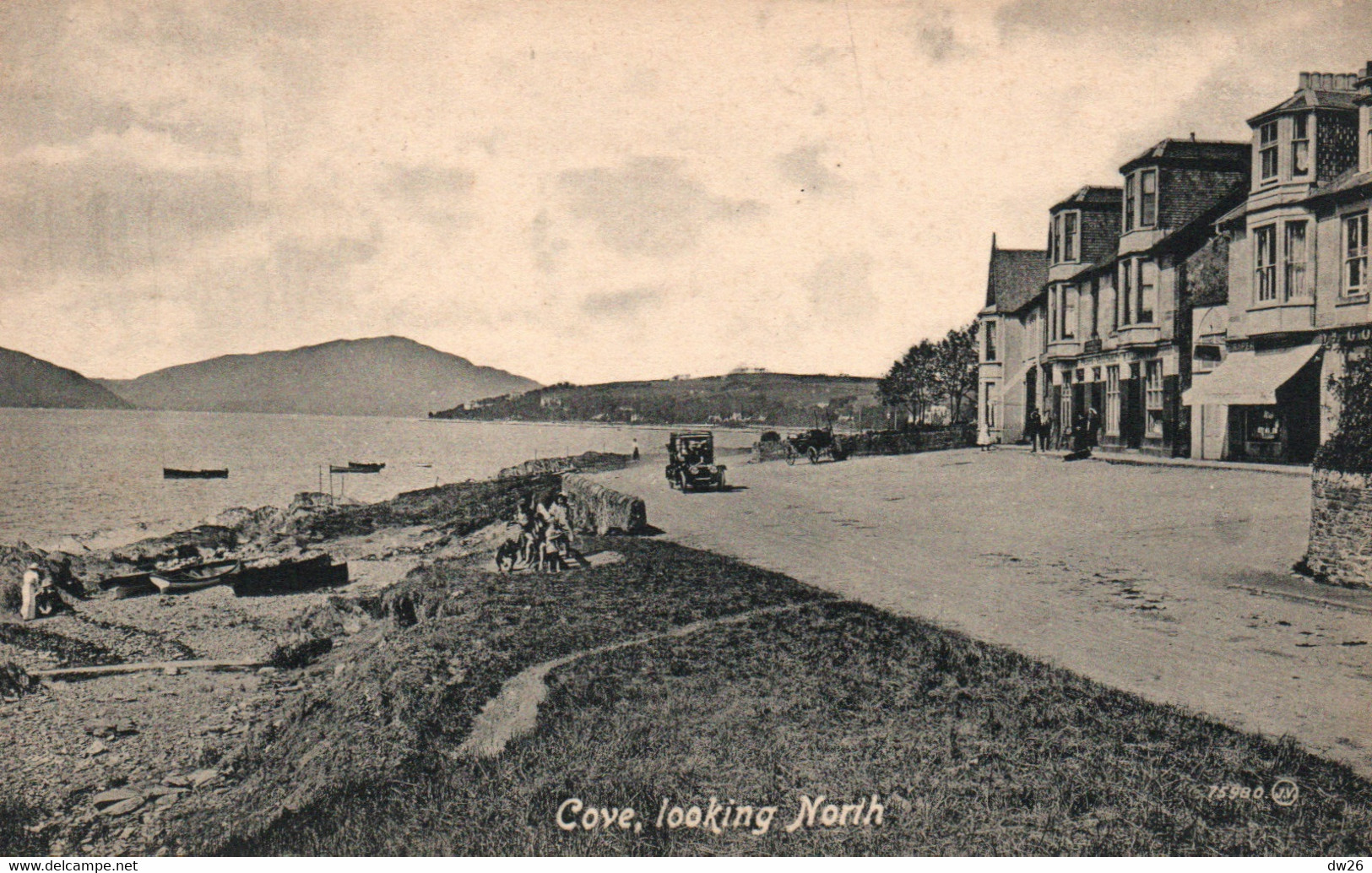 Argyll And Bute (Ecosse) Cove, Looking North - Valentine's Series - Dunbartonshire