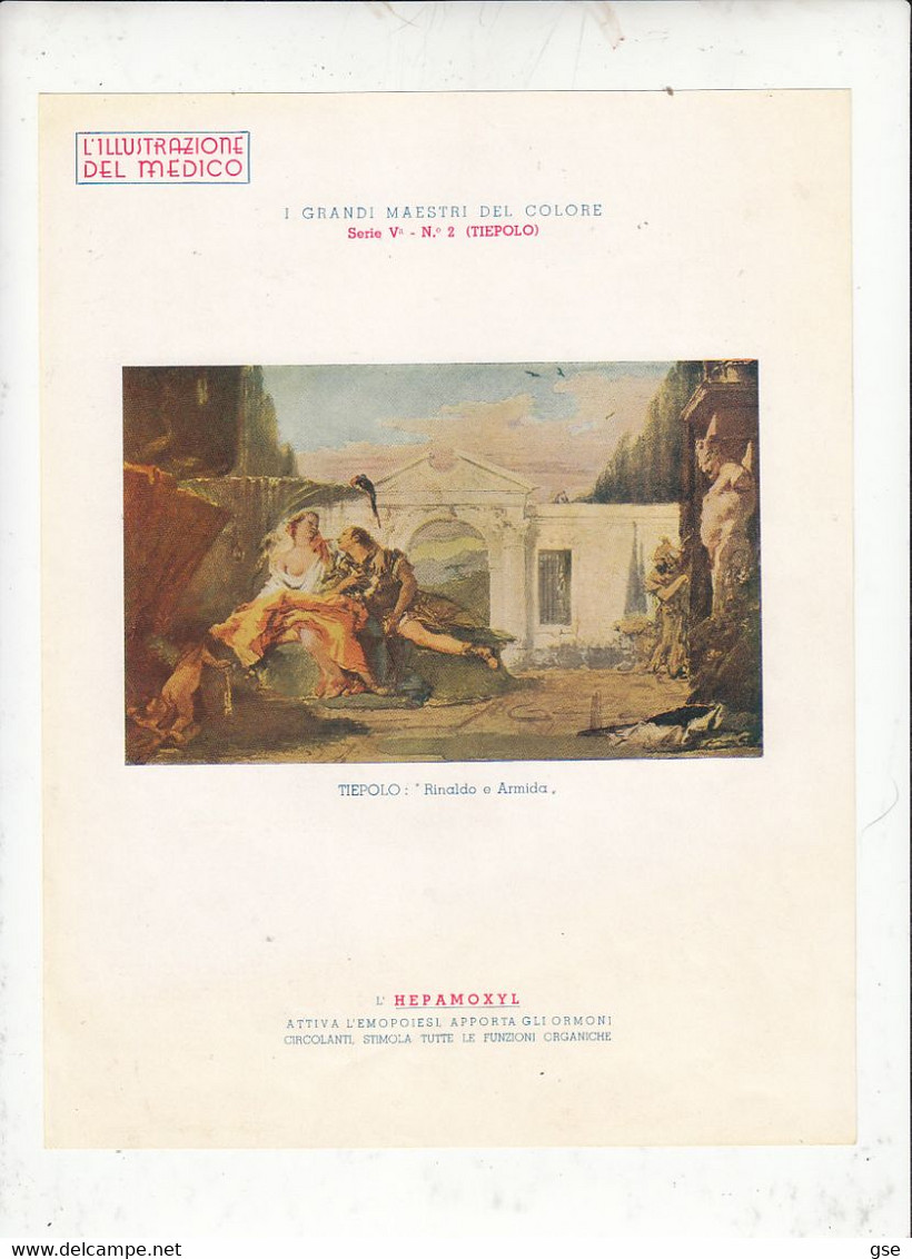 RIVISTA MEDICA Con Inclusa  Riproduzione Del Tiepolo - Edizione  Ist.Arti Grafiche - Bergamo - Scientific Texts