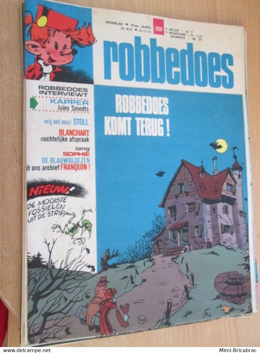 SPI121 EN NEERLANDAIS /  COUVERTURE SPIROU ROBVEL , Tiré D'un SPIROU ROBBEDOES Des Années 70 , Récit Complet - Robbedoes (Spirou)