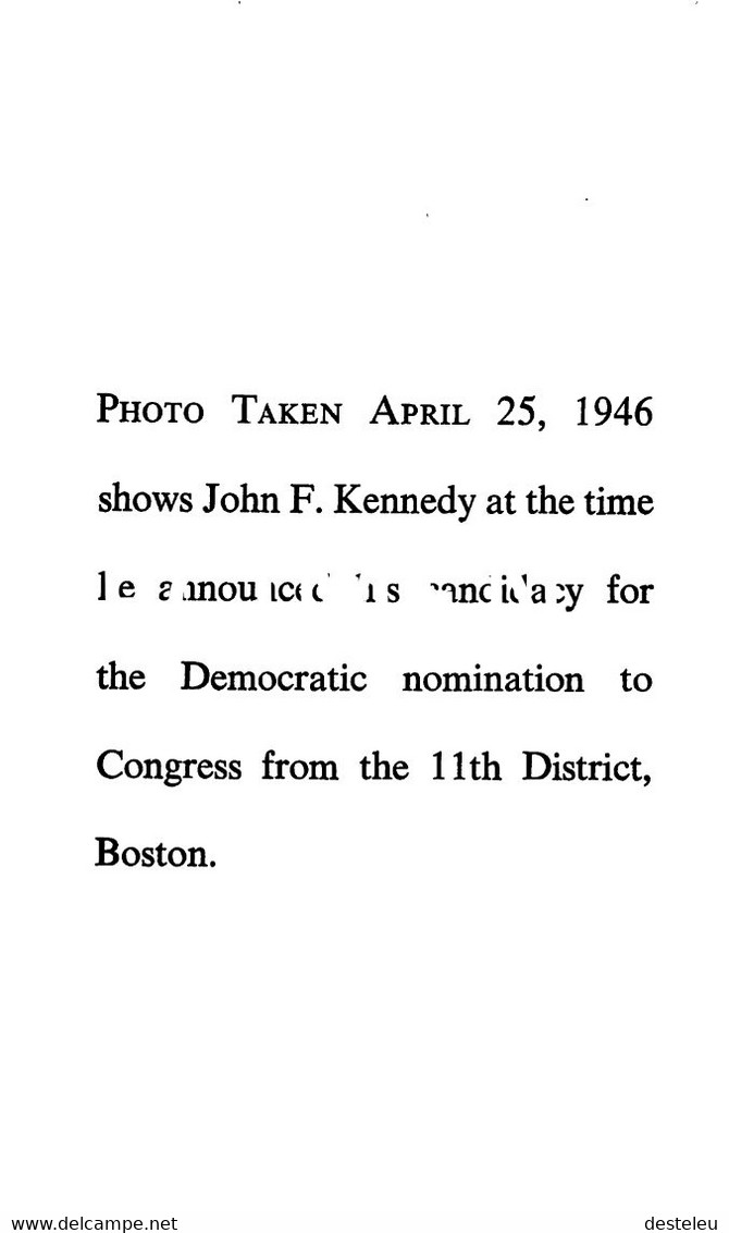 John F. Kennedy @ Boston - Presidentes