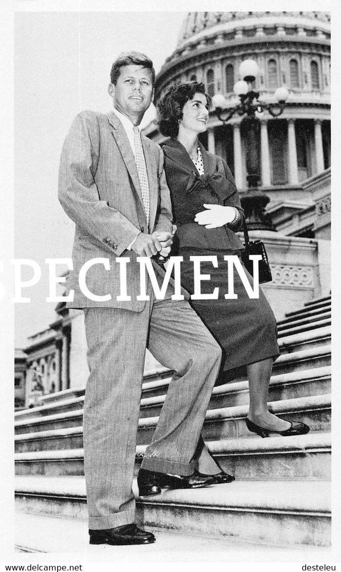 Senator John F. Kennedy And Jacqueline @ Capitol - Presidentes