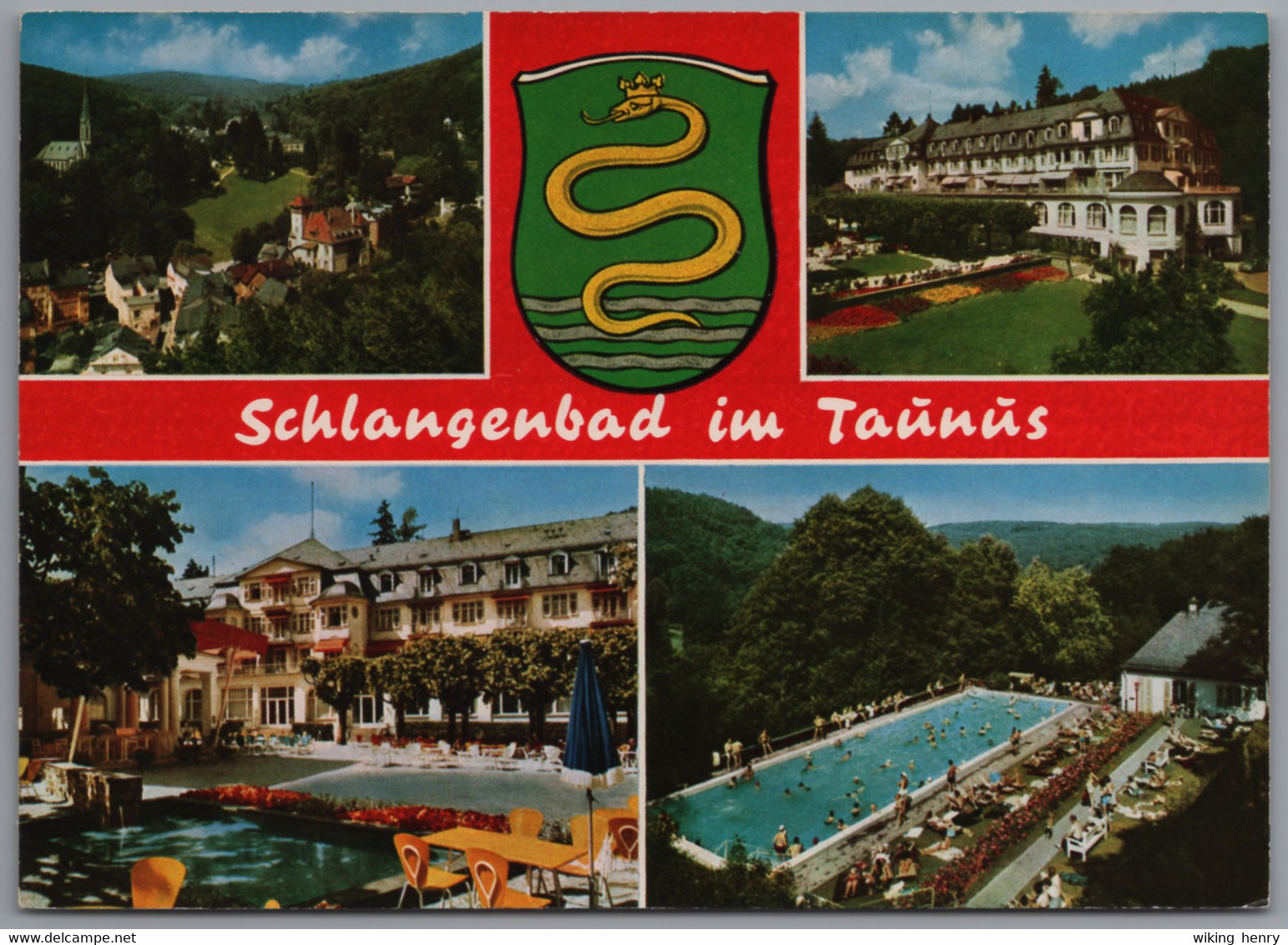 Schlangenbad Im Taunus - Mehrbildkarte 4 - Schlangenbad