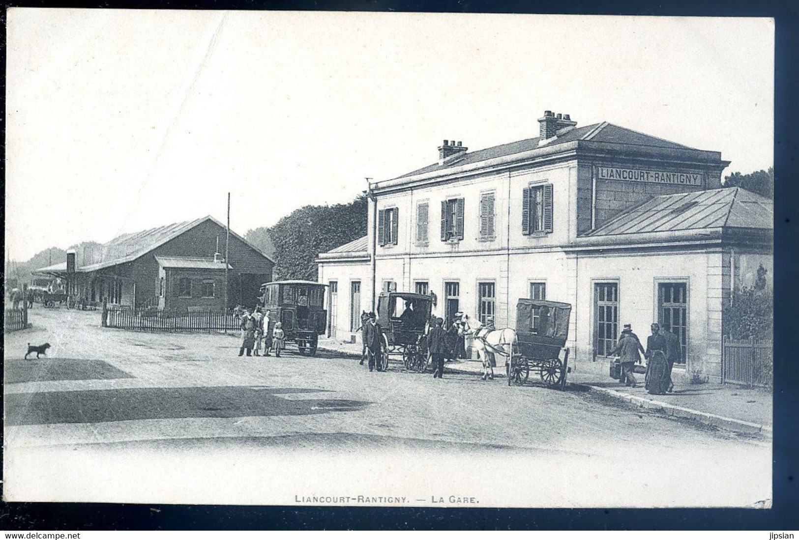 Cpa Du 60 - Liancourt - Rantigny - La Gare    AVR20-196 - Liancourt