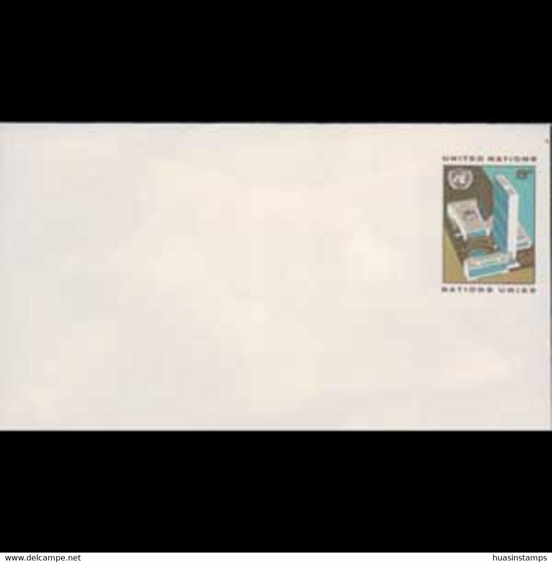 UN-NEW YORK 1973 - Stamped Envelope-Headquarters 8c - Cartas & Documentos