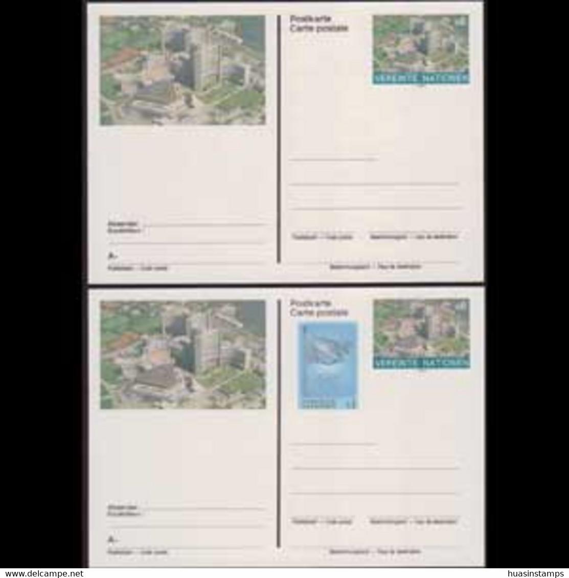 UN-VIENNA 1993 - Pre-stamped Cards-Intl.Center - Lettres & Documents