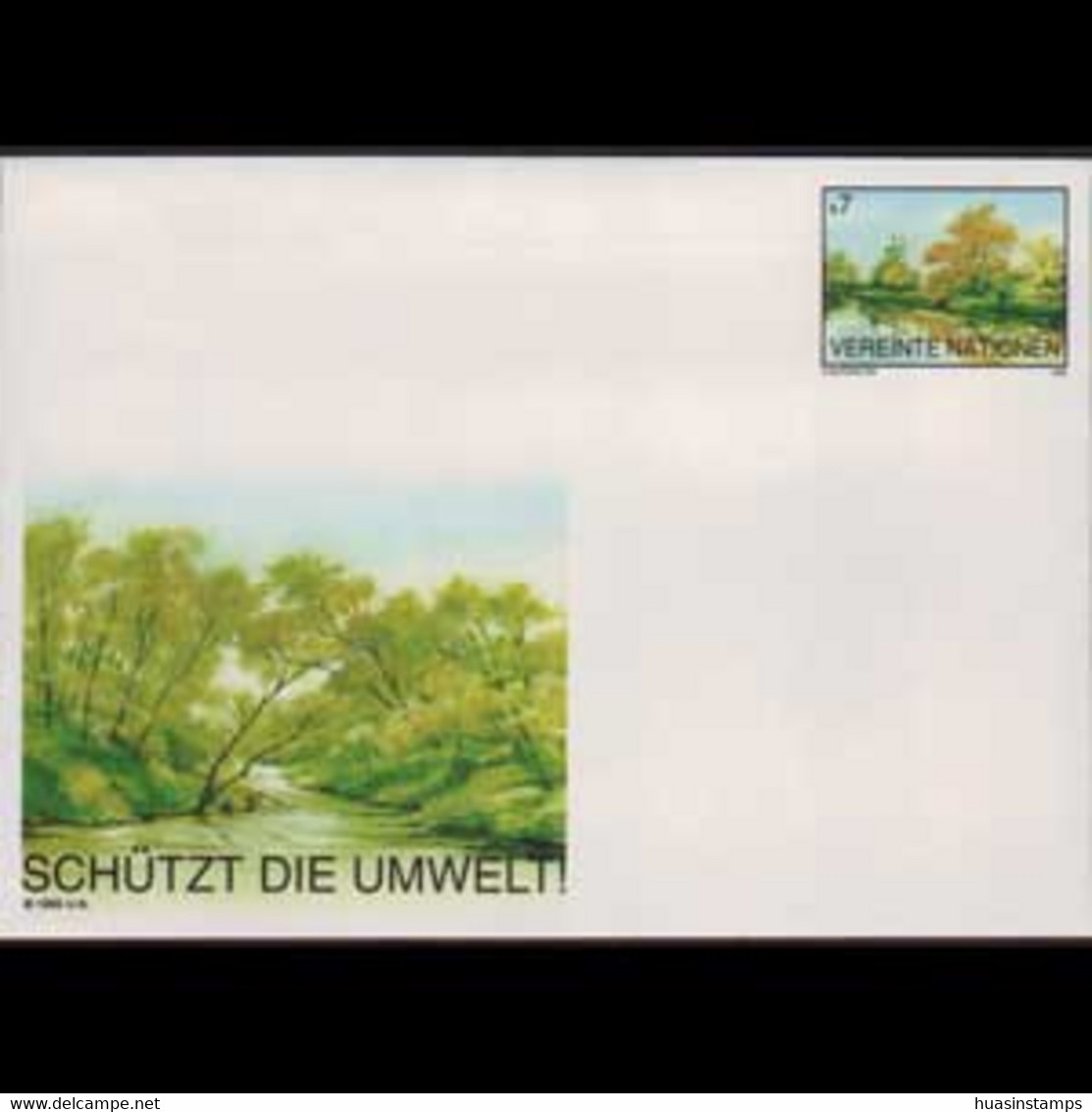 UN-VIENNA 1995 - Pre-stamped Cover-Environment S7 - Lettres & Documents