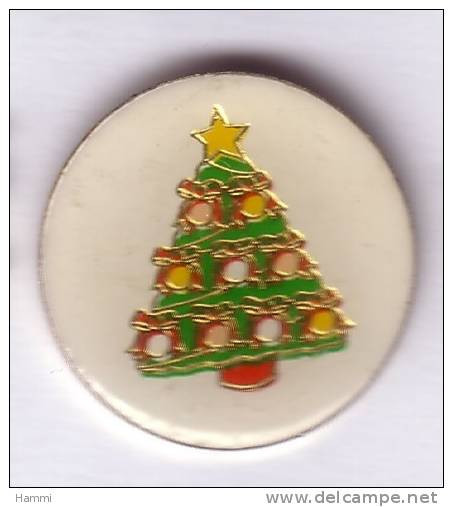 RR294 Pin's Pere Noel Sapin Christmas Achat Immediat - Christmas