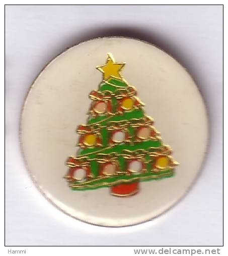 RR294 Pin's Pere Noel Sapin Christmas Achat Immediat - Kerstmis