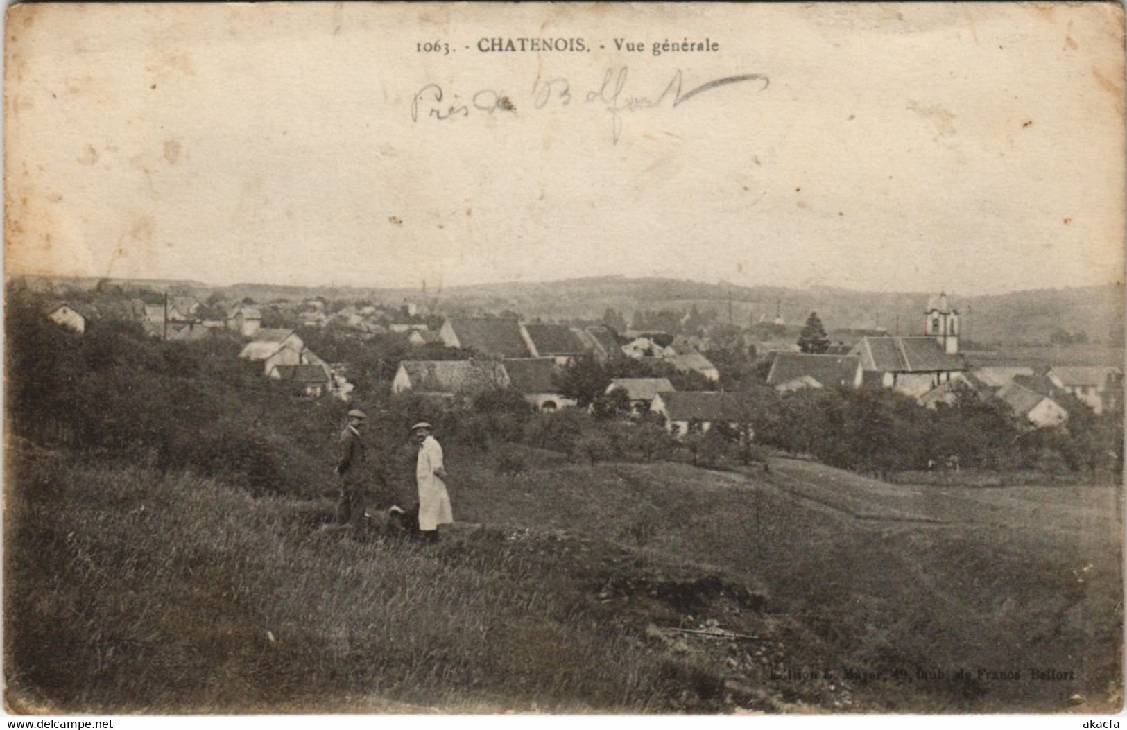 CPA CHATENOIS - Vue Générale (142645) - Châtenois-les-Forges