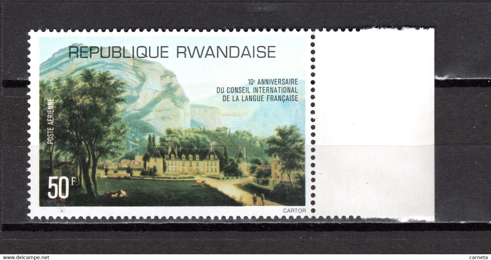 RWANDA   PA  N° 11     NEUF SANS CHARNIERE   COTE 2.50€   PAYSAGE CONSEIL DE LA LANGUE   VOIR DESCRIPTION - Autres & Non Classés