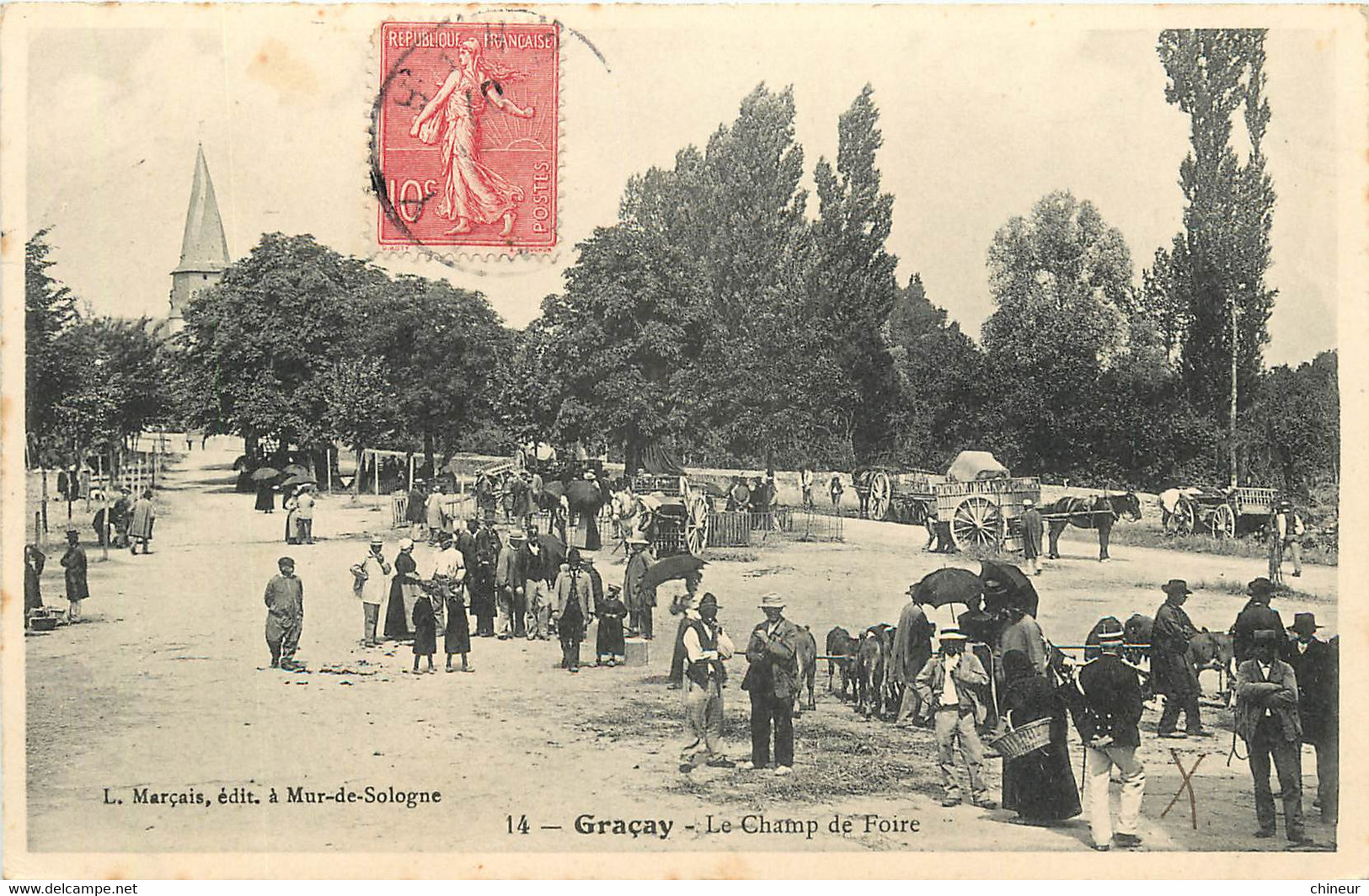 GRACAY LE CHAMP DE FOIRE - Graçay