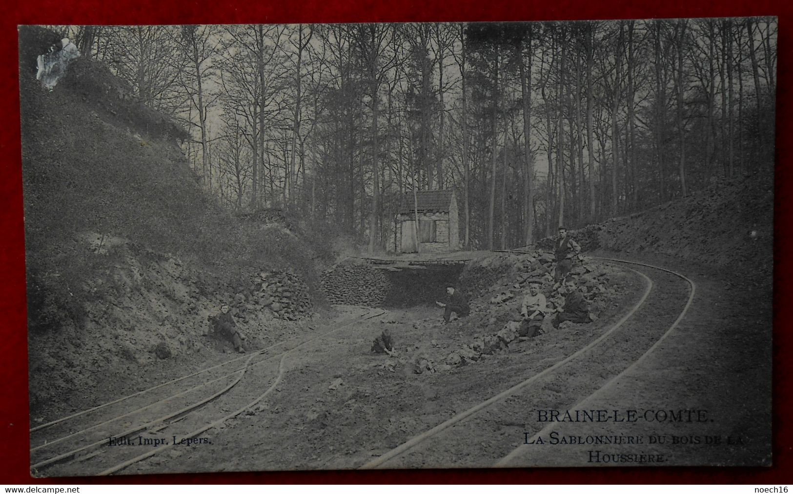 CPA 1909 Braine-Le-Comte - Sablonnière Du Bois De La Houssière - Braine-le-Comte