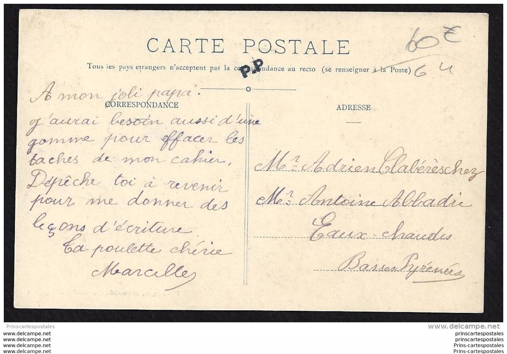 CPA 64 Lembeye Cavalcade Du 29 Mars 1908 Une Voiturette Louis XV - Lembeye