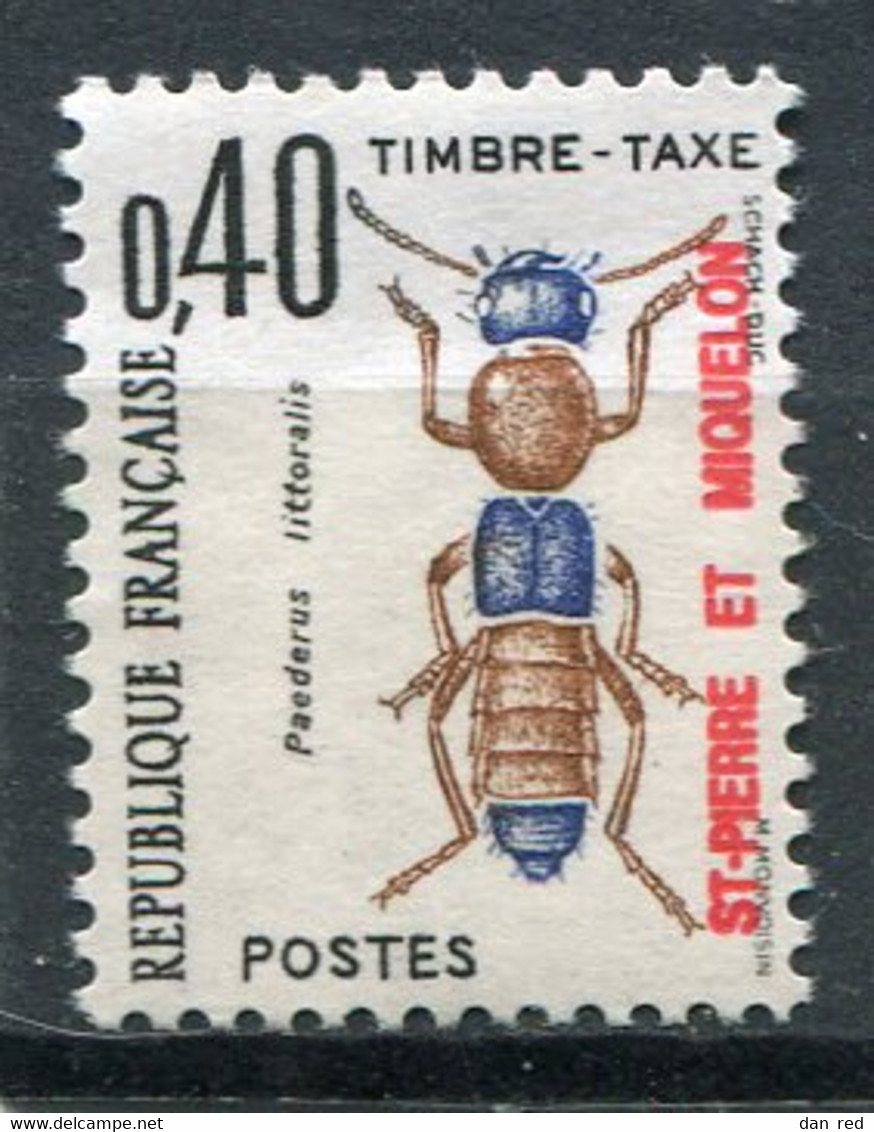 SAINT-PIERRE ET MIQUELON  N°  85 **  TAXE  (Y&T)   (Neuf) - Timbres-taxe