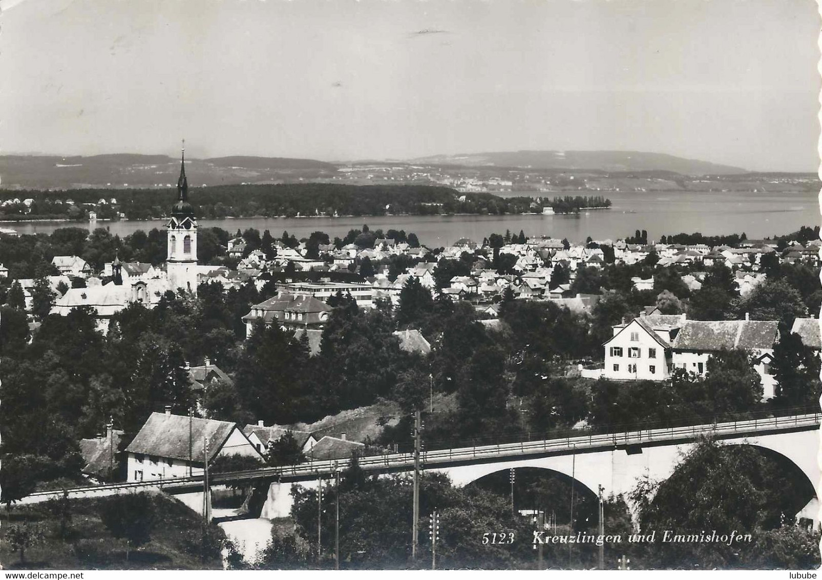 Kreuzlingen / Emmishofen - Bahnviadukt         Ca. 1950 - Kreuzlingen