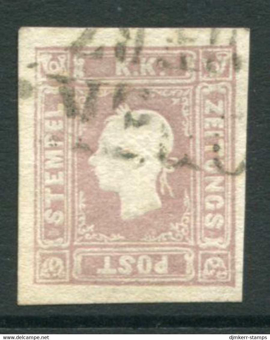 AUSTRIA 1859 1.05 Kr Lilac Newspaper Stamp Used - Newspapers