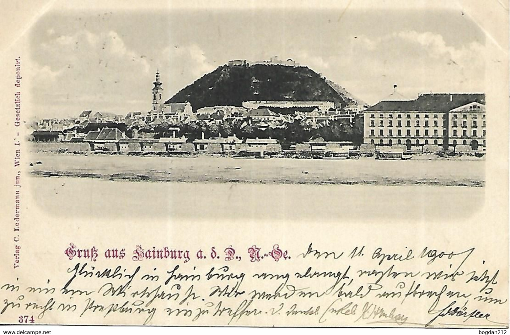 1900  -  Hainburg An Der Donau,  Gute Zustand, 2 Scan - Hainburg
