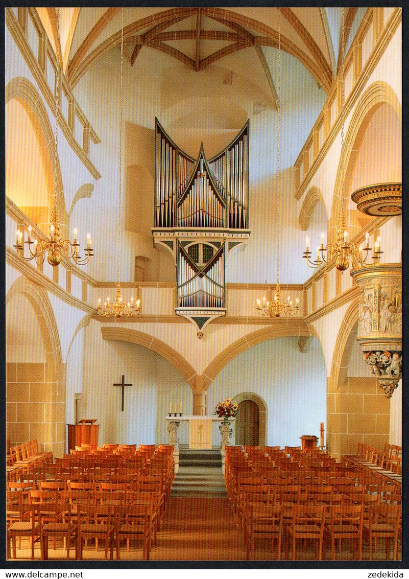 D9931 - TOP Wermsdorf Kirche Orgel - Bild Und Heimat Reichenbach Qualitätskarte - Wermsdorf