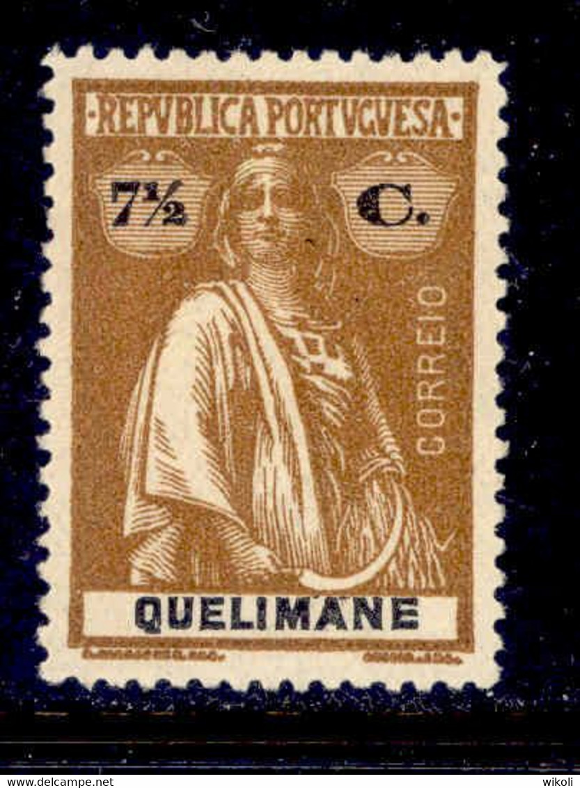 ! ! Quelimane - 1914 Ceres 7 1/2 C - Af. 32a - MH - Quelimane