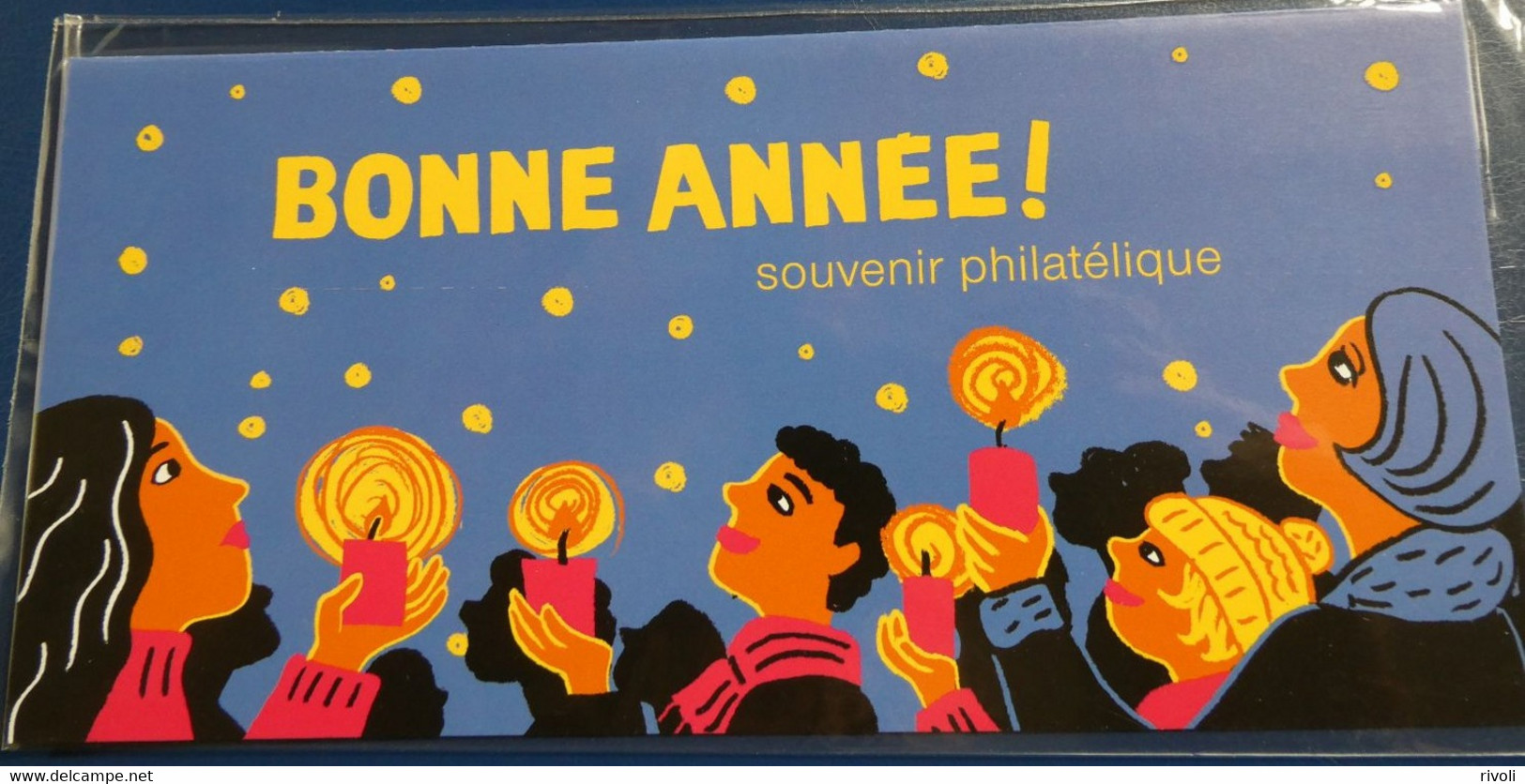 FRANCE 2015 Blocs Souvenir BONNE ANNEE N° YT BS 113 SOUS BLISTER Cote 15e - Souvenir Blocks