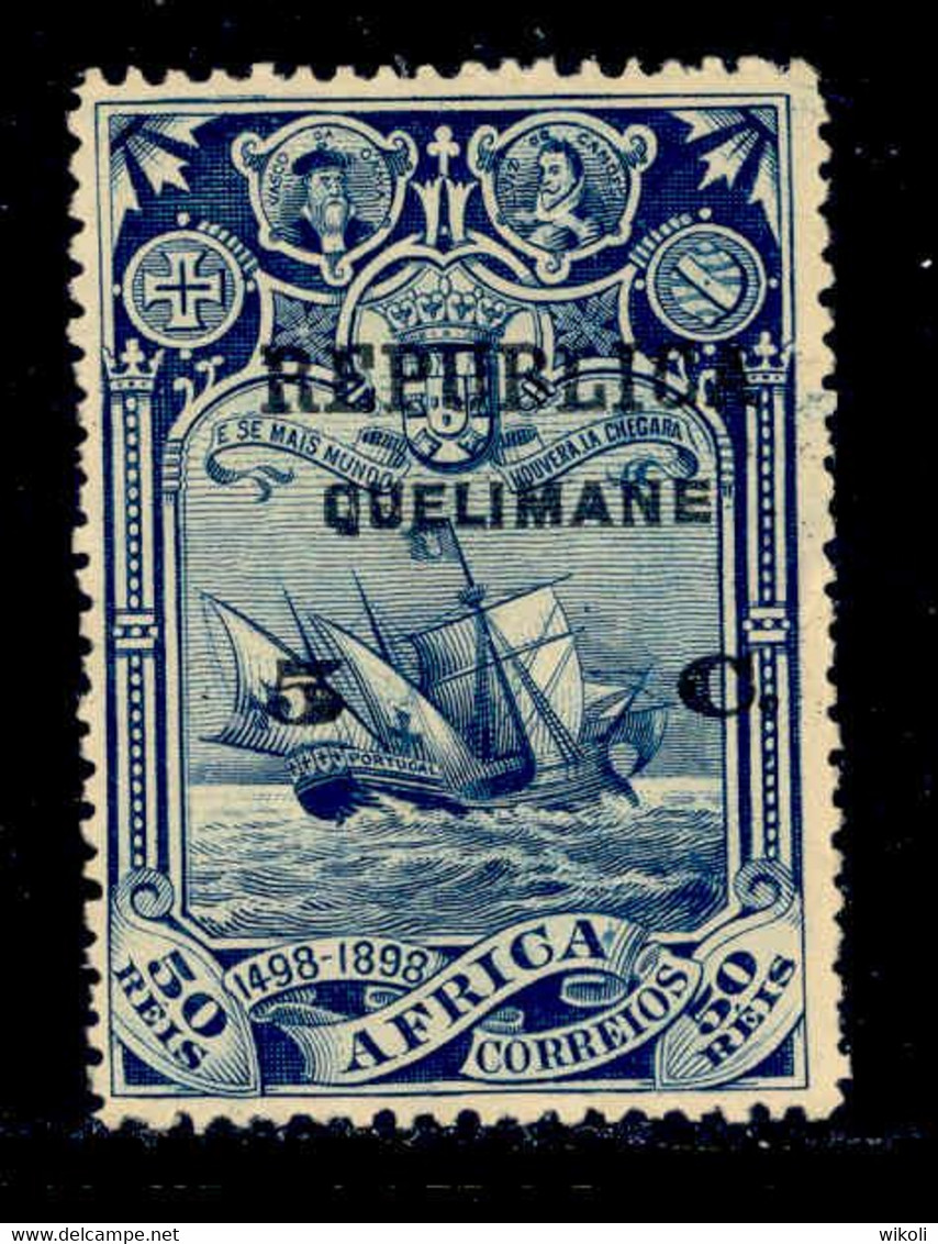 ! ! Quelimane - 1913 Vasco Gama On Africa 5 C - Af. 05 - MH - Quelimane