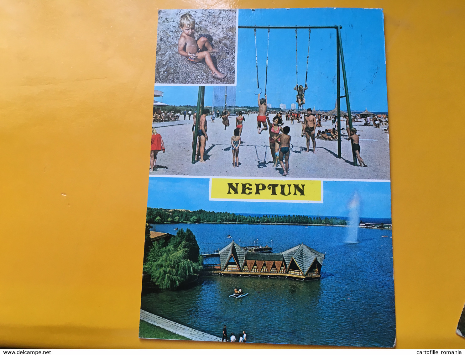 Neptun Baths Resort Kurort Spa Curort Hotel Restaurant Swimming Pool Piscine Bassin Circulated Stationery Pedalos - Roumanie