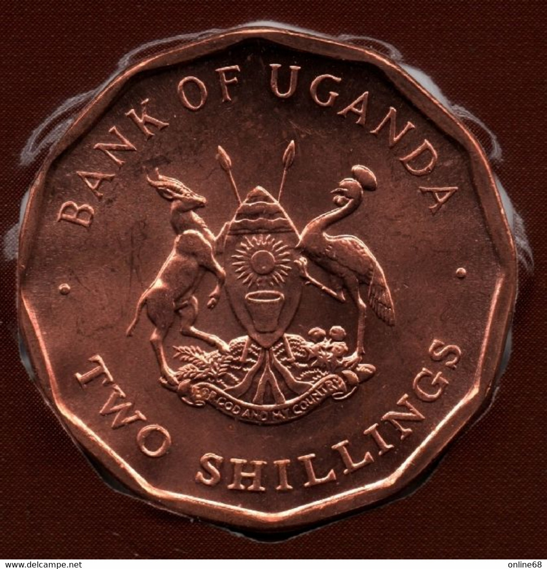 UGANDA 2 SHILLINGS 1987 KM# 28 - Oeganda