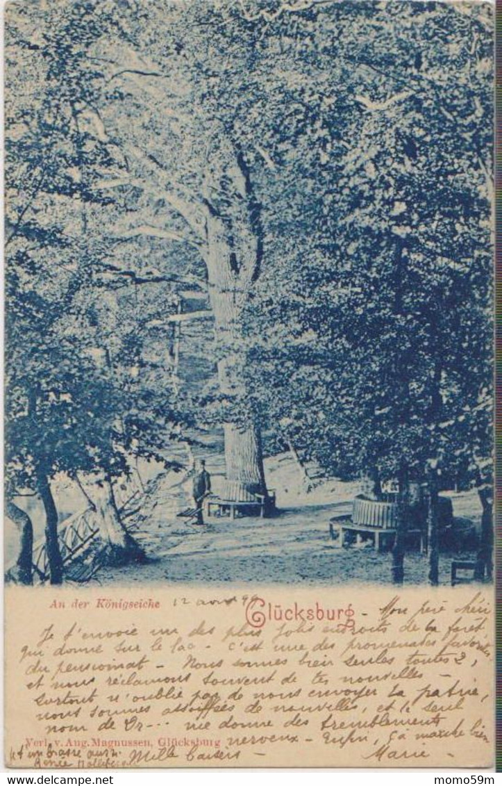 1899. An Der Koningseiche - Gluecksburg