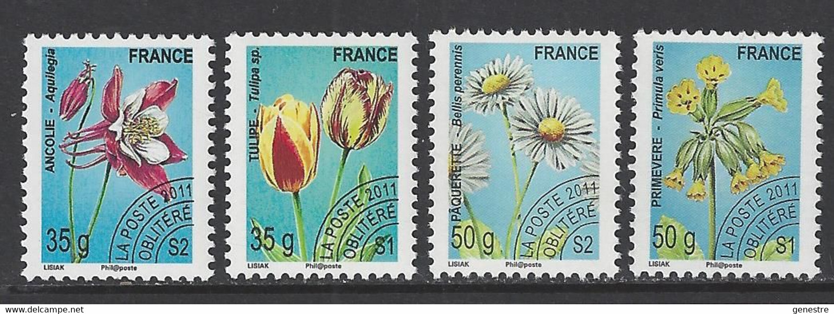 France - 2011 - Y&T Préo 259 à 262 ** (MNH) - Sonstige & Ohne Zuordnung