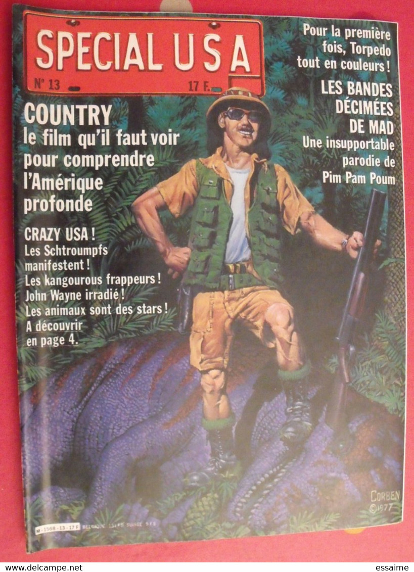 L'écho Des Savanes Spécial USA N° 13 De 1985. Hors Série. Stevens Toth Lee Jones Corben King Neal Adams Will Eisner - L'Echo Des Savanes