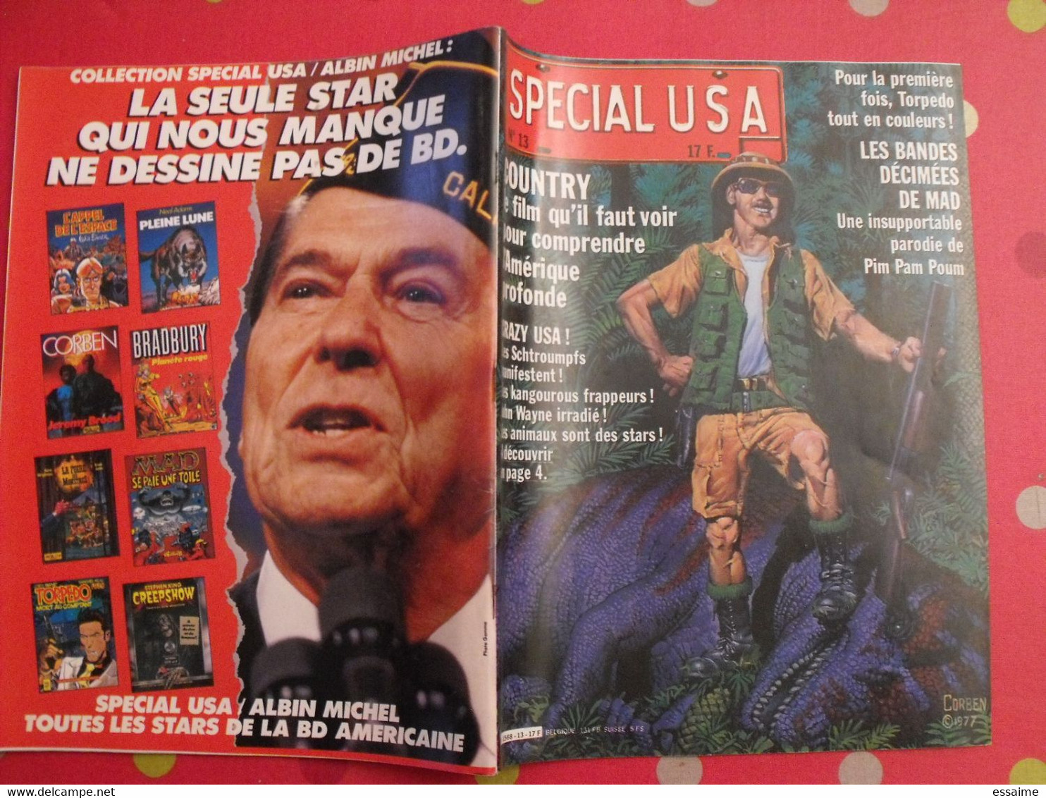 L'écho Des Savanes Spécial USA N° 13 De 1985. Hors Série. Stevens Toth Lee Jones Corben King Neal Adams Will Eisner - L'Echo Des Savanes