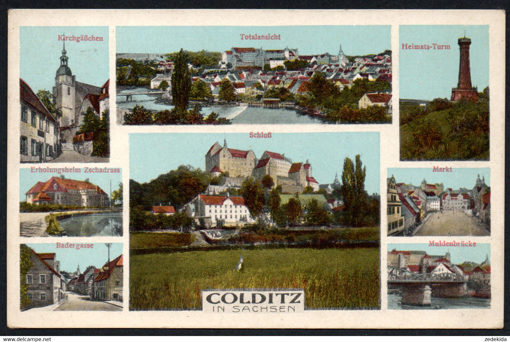 E8459 - Colditz MBK - Paul F. Weber Leipzig - Colditz