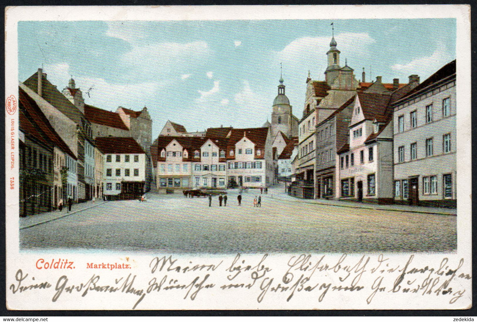 E8461 - Colditz - Autochrom Louis Glaser - Colditz