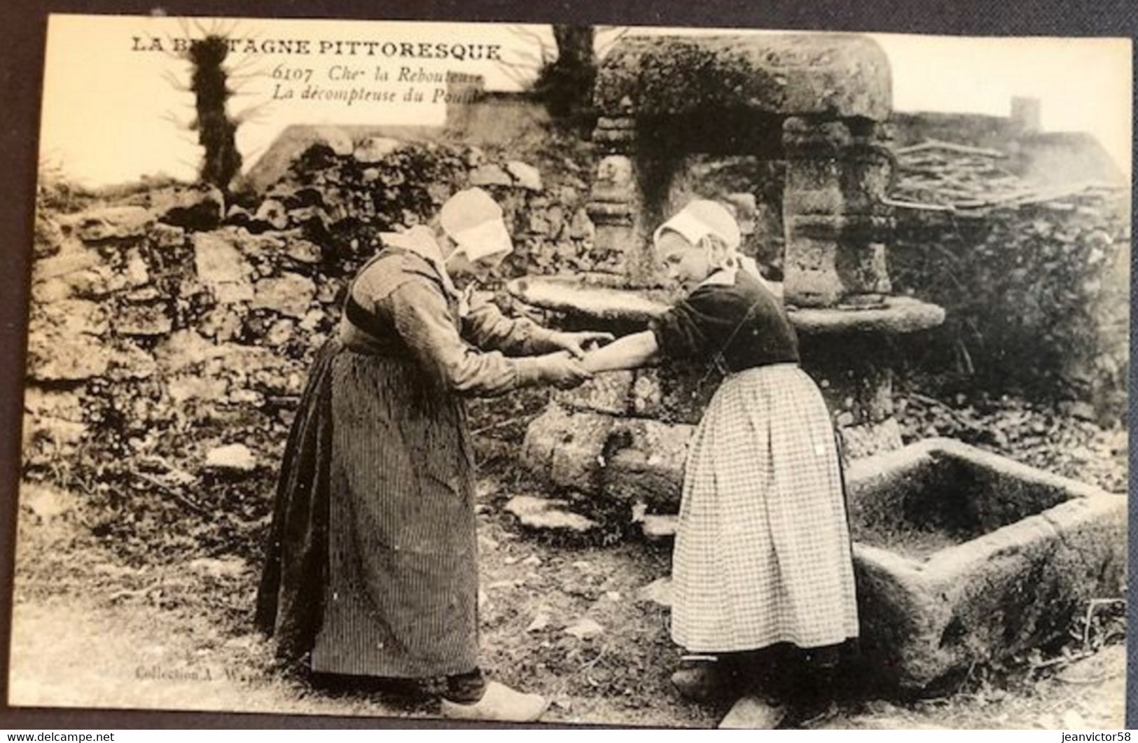 6107 Clohars Cornet La Bretagne Pittoresque -Chez La Rebouteuse La Decompteuse  Du Pouldu - Clohars-Carnoët