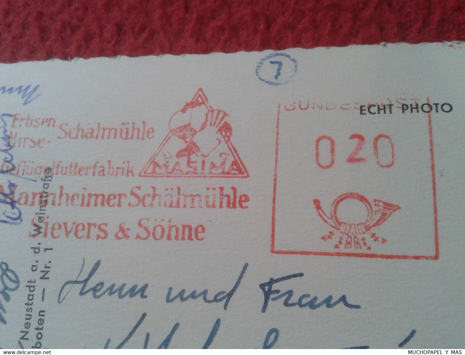 POSTAL KARTE CARTE POSTALE Gasthaus Zur Kanne Deidesheim An Der Weinstrasse Ultestes Gasthaus Der Pfalz TABERNA ? HOTEL? - Deidesheim