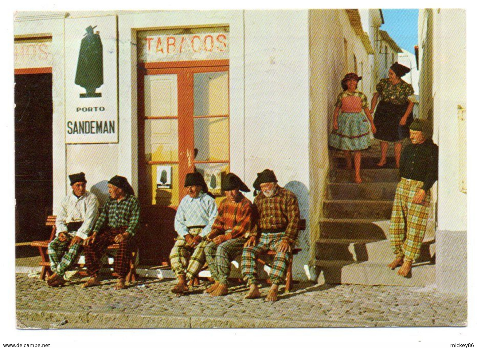 Portugal -- NAZARE --1988-- Aspects Typiques (animée)....timbres..cachet......à Saisir - Leiria