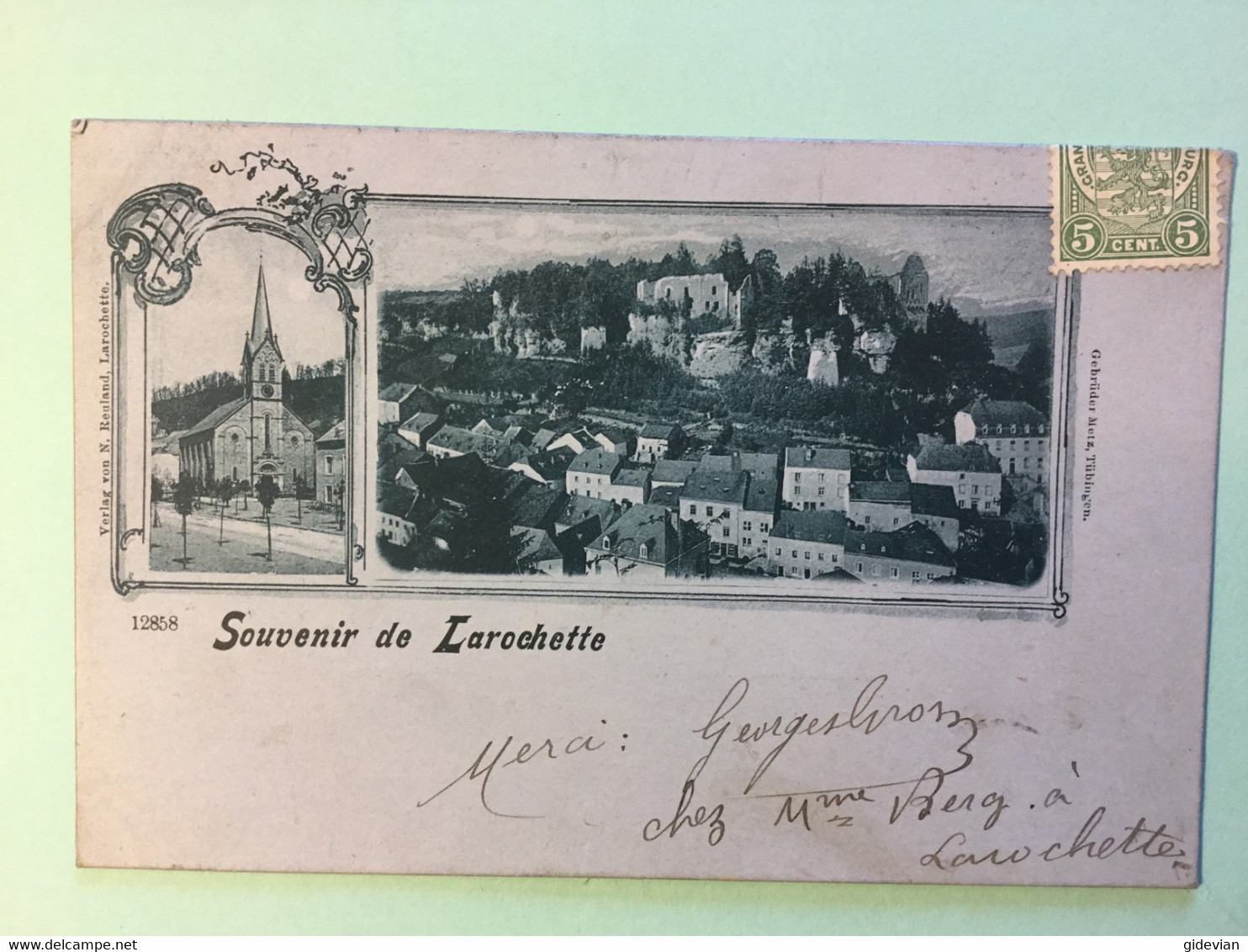 CPA- Luxembourg, LAROCHETTE - Larochette