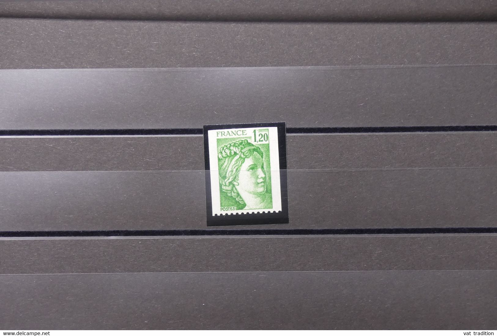 FRANCE - Type Sabine ( 2103 ) De Roulette Avec Découpe En Haut ( Non Dentelé Sur 3 Cotés)  - L 88777 - Unused Stamps