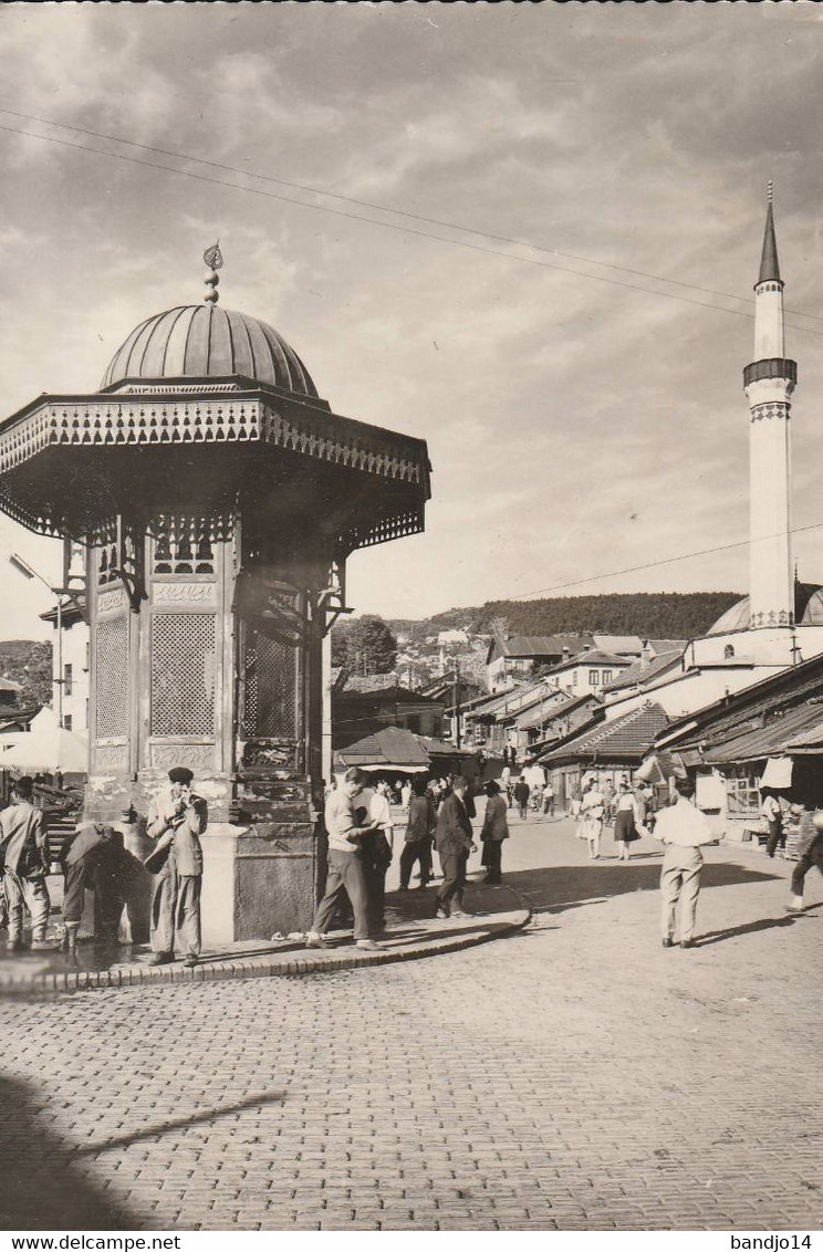 Sarajevo - Bascarsija  - Scan Recto-verso - Bosnie-Herzegovine