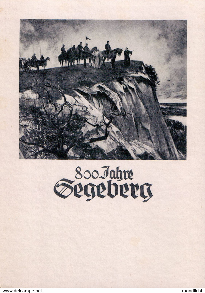 800 Jahre Segeberg. Lothar II Von Supplinburg Und Bischof Vizelin Auf Dem Segeberger Kalkberg I.J. 1134. (1934). - Bad Segeberg