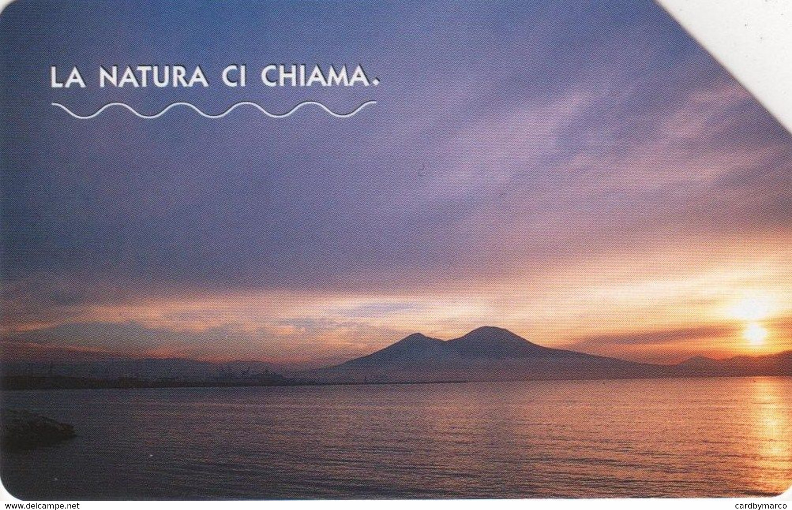 *ITALIA - LA NATURA CI CHIAMA: GOLFO DI NAPOLI* - Scheda Usata - Openbaar Getekend