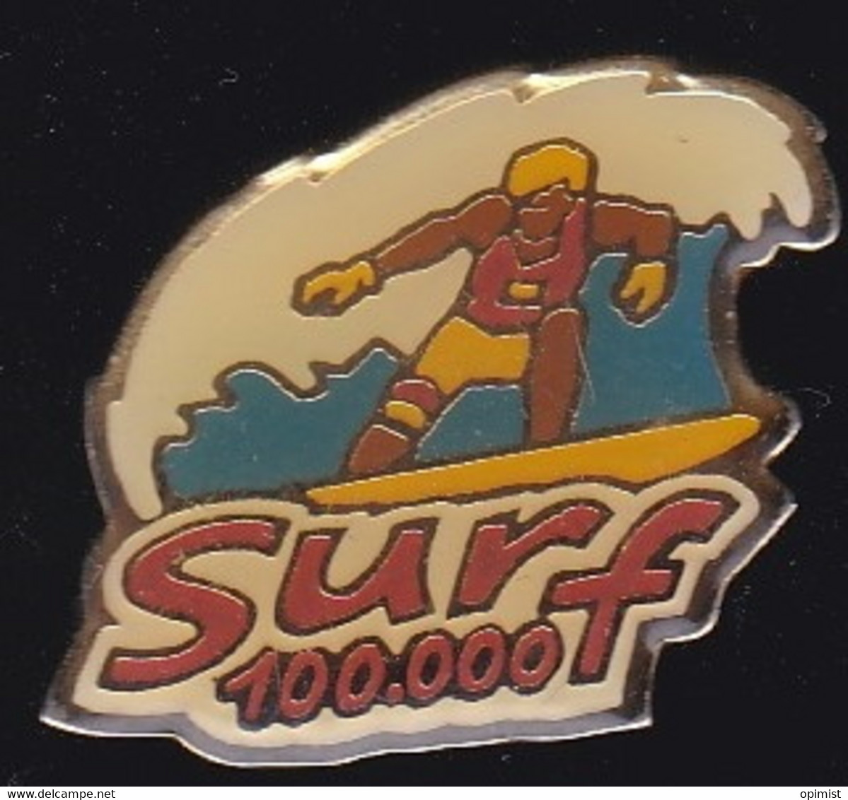 69755-Pin's. Surf. - Ski Nautique