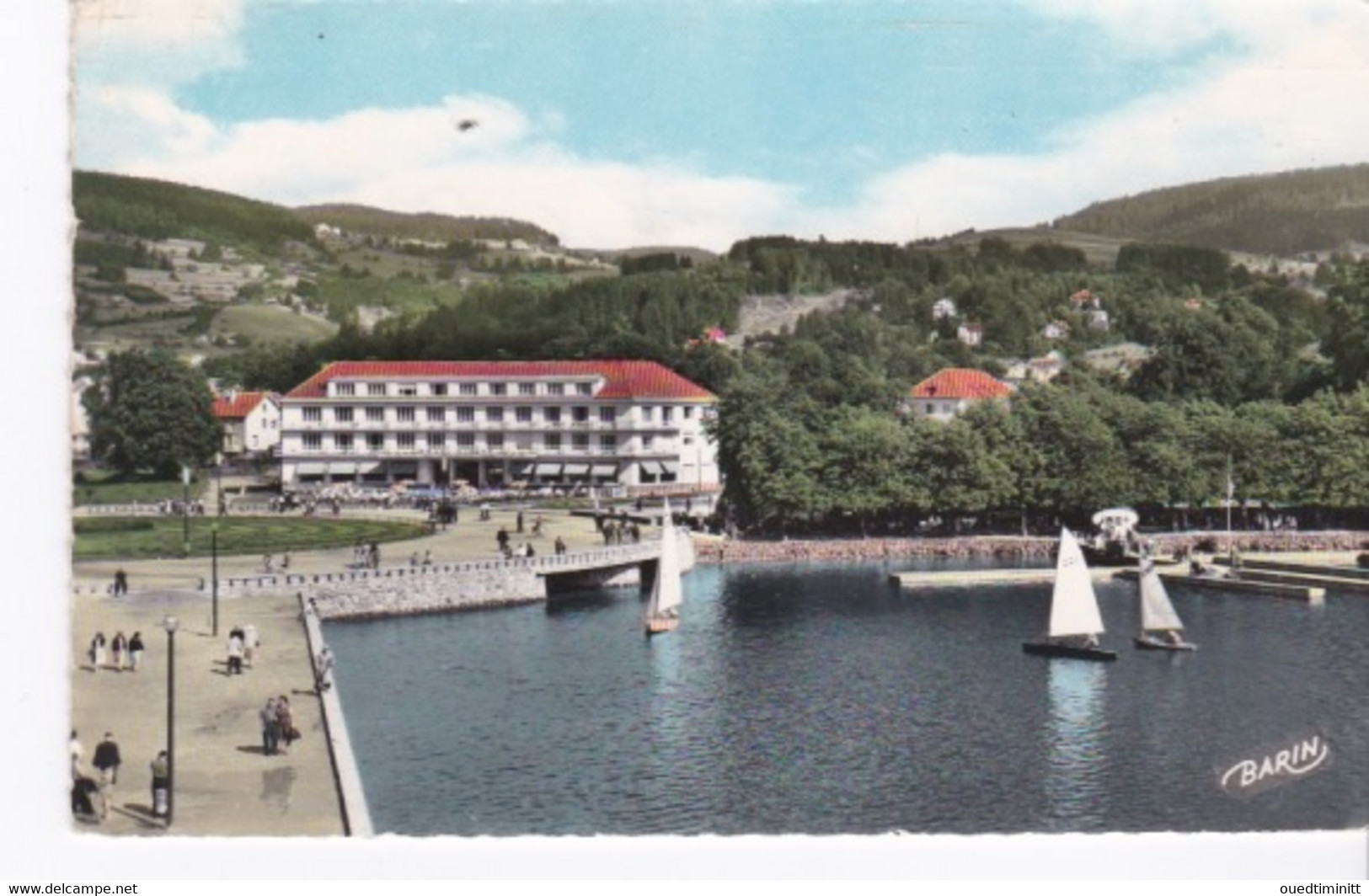 Hôtel Beau Rivage De Gerardmer, Belle Cpsm Dentelée. - Hotels & Restaurants