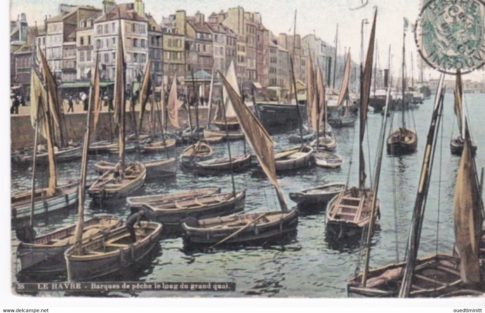 Bateaux De Pêche Sur Les Quais Du Havre - Fischerei