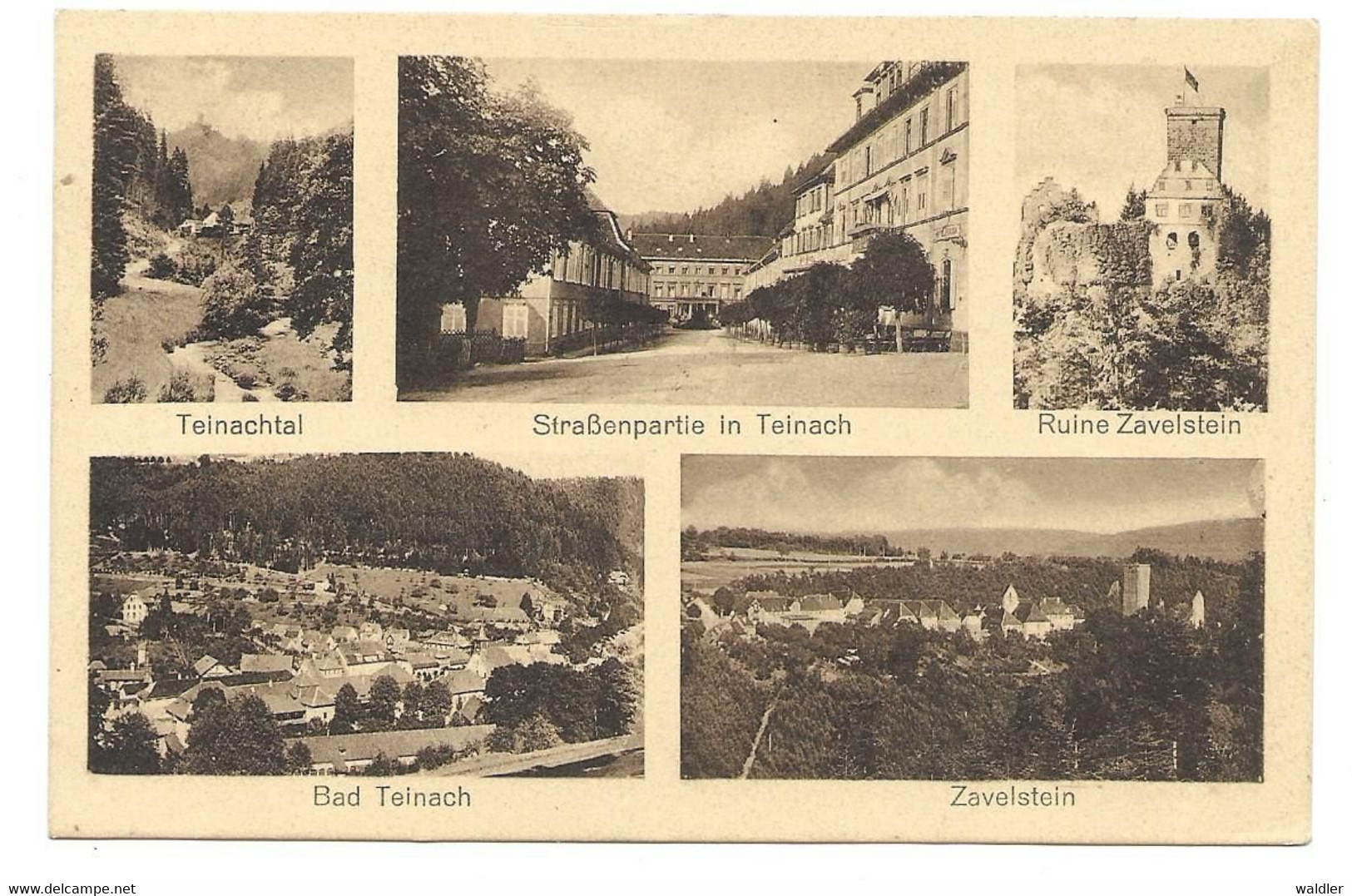 7264  BAD TEINACH   ~  1920 - Bad Teinach