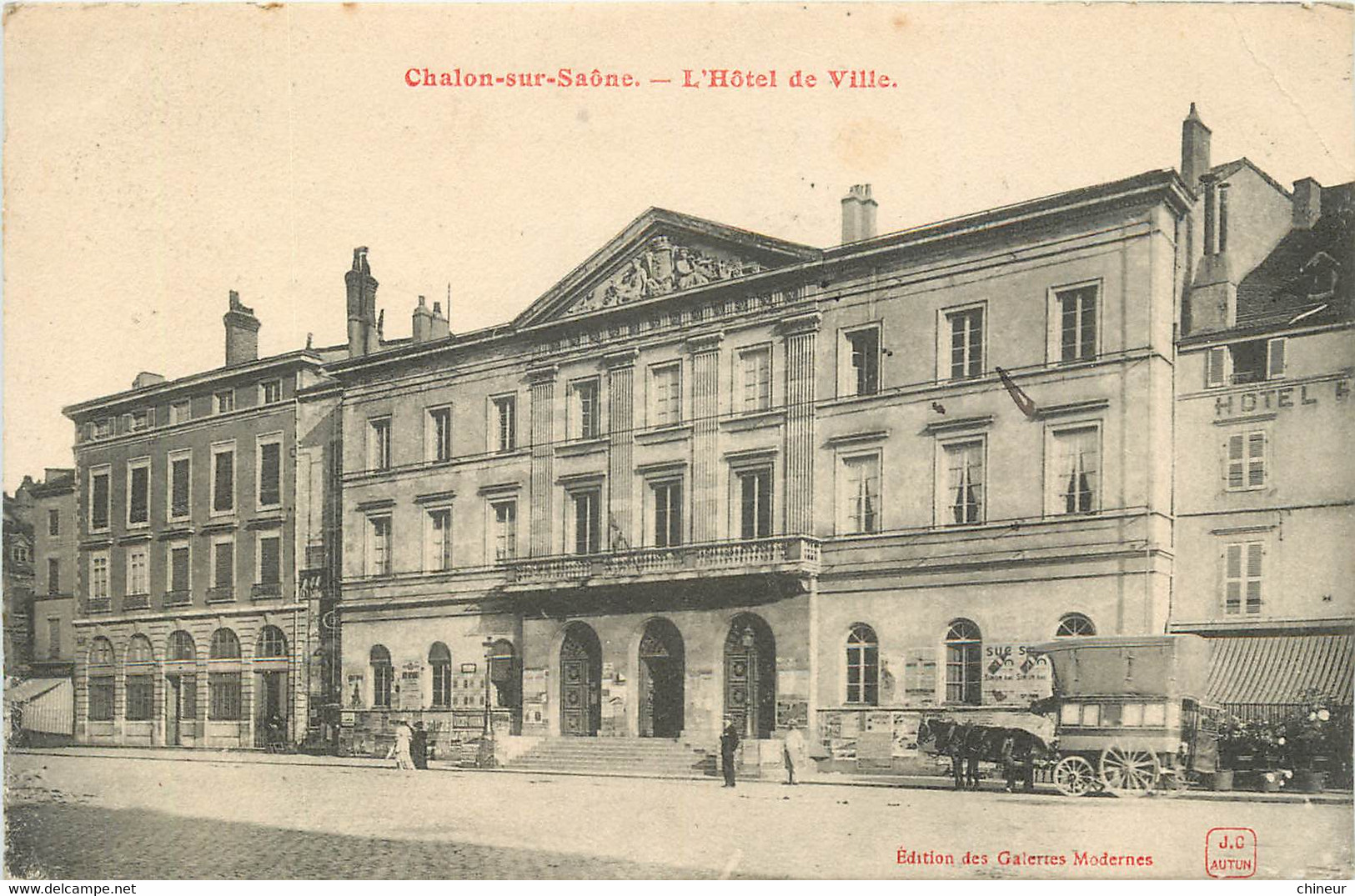 CHALON SUR SAONE L'HOTEL DE VILLE - Châlons-sur-Marne