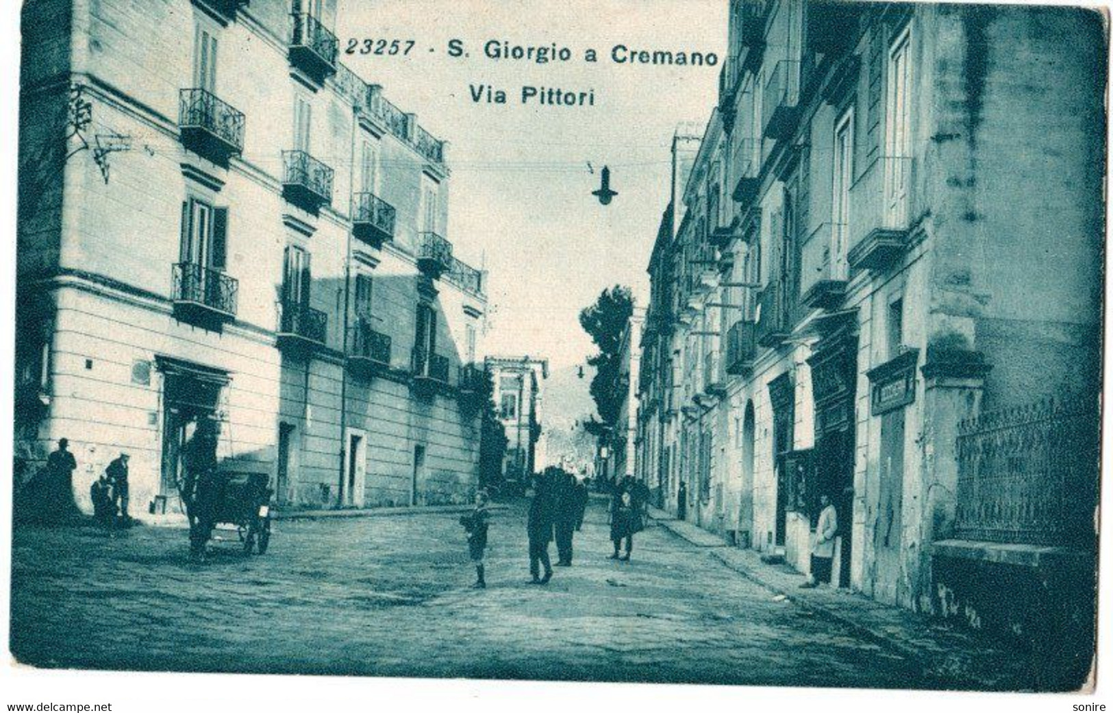 S.GIORGIO A CREMANO - VIA PITTORI - VG 1934 FP - C01139 - San Giorgio