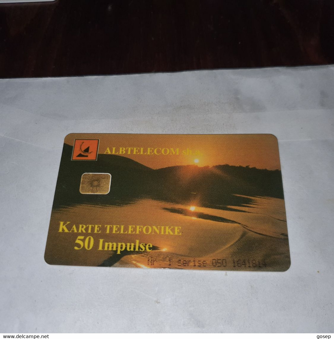 Albania-Special View-(50impulse)-(11)-(050--1641814)-tirage-180.000-used Card+1card Prepiad Free - Albanie