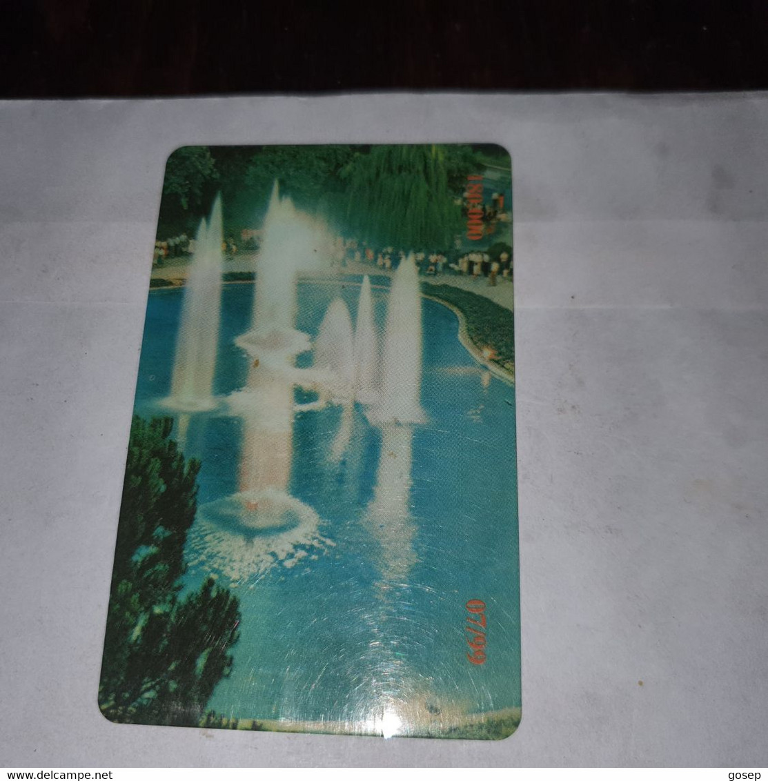 Albania-Swan In The Water-(50impulse)-(17)-(050-2128795)-tirage-180.000-used Card+1card Prepiad Free - Albanien